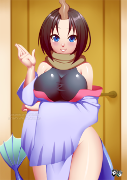 jadenkaiba: “Let’s settle this…Tohru!!” Elma the businesswoman and Tohru’s rival from Kobayashi-san Chi no Maid Dragon/Ms. Kobayashi’s Dragon Maid Wikia Time:  Elma  is a female dragon from the Dragon Faction of Order, the opposing faction