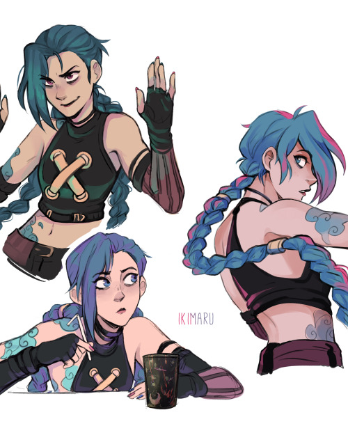 more Jinx, she’s really fun to draw! 💙