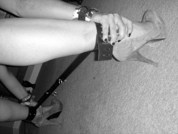 ourmusingsblog:  Wrists to ankles, spreader bar &amp; heels - you can’t go wrong! 