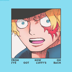 younggenji: I’m Sabo of the Revolutionary army and Straw Hat Luffy’s my little brother! Remember that well!