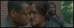 Would not want this boy all up in my face pissed at me (Daryl’s confrontation with Bob in Episode 404)