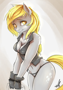 mod-of-chaos:  Drew Anthro Derpy last night… I regret nothing.   &lt; |D’‘‘