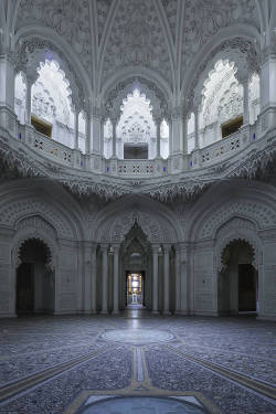 culturenlifestyle:  Abandoned Castle Photography by Martino Zegwaard  Martino Zegwaard’s recent photography series Castello di S explores the beauty of abandoned castles and their majestic architecture. He has kept the locations of the heavily ornated