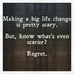 #forget #regret or #life is yours to miss. I&rsquo;m #notwaiting anymore. #done. 🙅