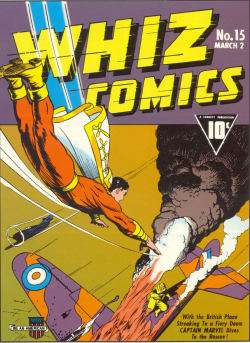 comicbookcovers:  Whiz Comics #15, March 1941, cover by C.C, Beck