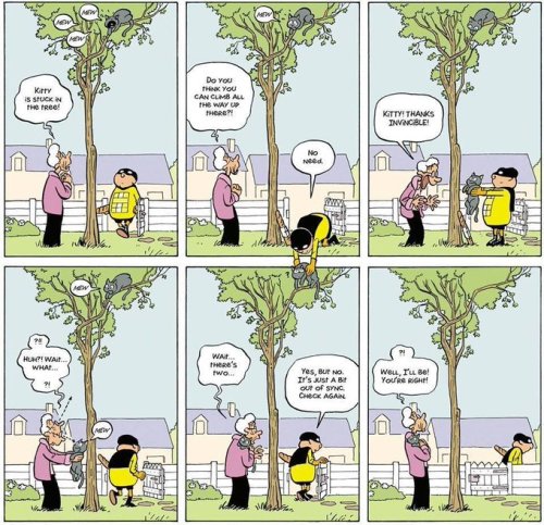 unadulteratedpiratepizza: intjint:  urbanfantasyinspiration:   programmerhumour:  Eventual consistency in comicstrip form   I hate this quantum bullshit    You’re no fun   It’s like a wholesome version of this 