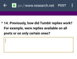 supergameboytwo:  Tumblr can’t enable replies again because they don’t remember how it works 