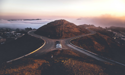 parkmerced:  Drive into the sunset and you’ll find fog… Twin Peaks. San Francisco, CA