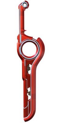 mark-helsing:  I never, ever thought I’d see a video game weapon that looks less deadly than a Keyblade, but I found one.