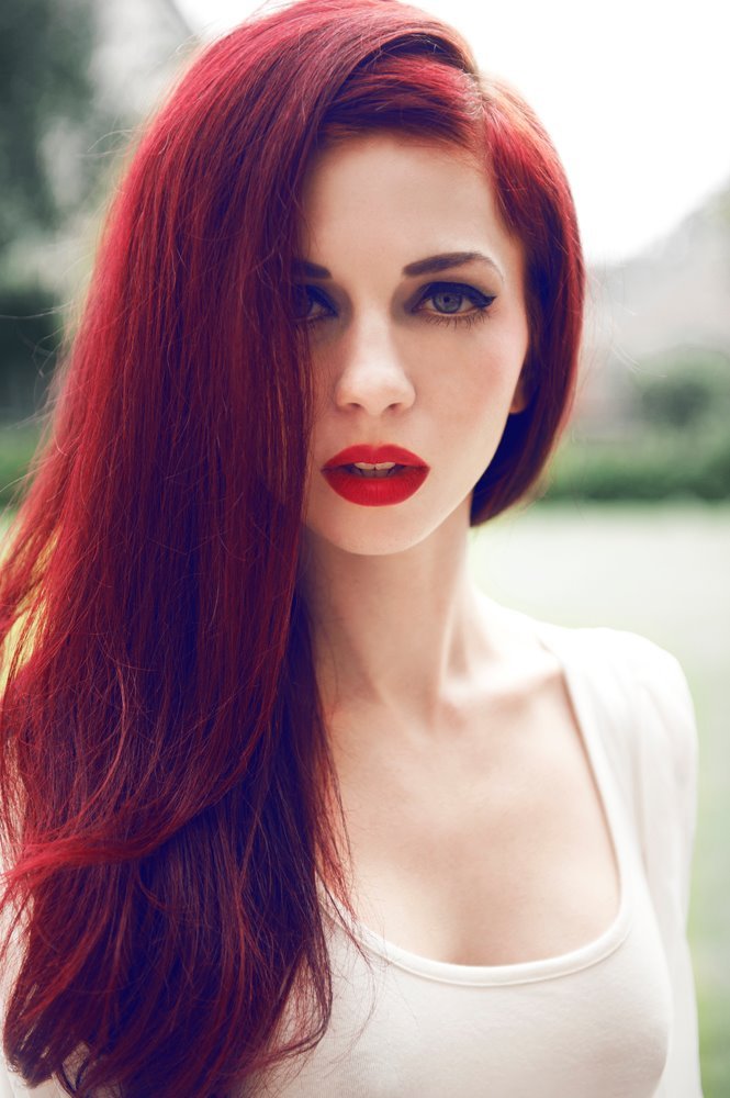 Hair color ideas with red and black joker sex picture