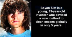 callurn: acid-anarchism:  knowledgeandlove:  carlboygenius:  The Ocean Array Plan. Devised by 19yo Boyan Slat, this passive system, if installed, could clean up both The Great Pacific Garbage Patch &amp; The North Atlantic Garbage Patch. Sort of like
