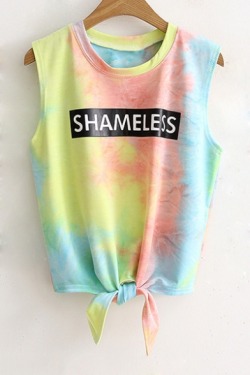 sweetlysomentality: Tumblr Stylish Tanks&amp;Tees  Ombre Letter Tank Tee    Tie-Dyed Cami Top  Cartoon Animal Tank Tee  Galaxy Color Block Tank Top  Cartoon Animal T-Shirt  Cartoon Printed Tee  Appliqued Contrast Tee  Cartoon Flower T-Shirt   Cartoon