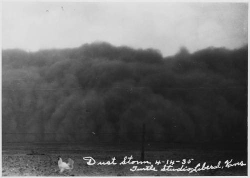 Dust storm, Kansas, 1935 Nudes &amp; Noises  