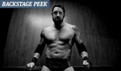 icouldbeblank:  Bad News Barrett prepares to deliver some bad news to Sin Cara.