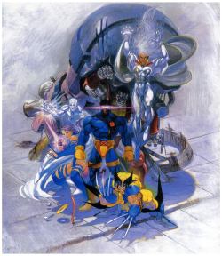 westcoastavengers:  X-Men | Bengus   Remember when Capcom did a lot of X-Men artwork?