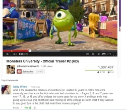 imaginashon:  little-miss-disney:  gloomykid:   omfg i’m going to cry because of that comment. “what if the reason the creators of monsters inc. waited 12 years to make monsters university was because the kids who watched monsters inc. of ages 5,
