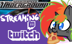 streaming, gonna play nfs underground nostalgia gamecome join https://www.twitch.tv/shinodage