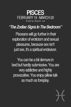 zodiacspot:How would your sign be in the bedroom?
