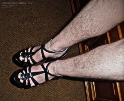 Ankle bracelets on hairy legs is, to me, the ultimate attention geter.