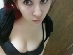 fuck-me-like-you-mean-it-baby:  Hey look its my face XD Topless Tuesday begins! Who wants me to post more? xoxo 