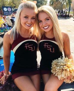 cheerleaderuniversity:   See more Florida State cheerleaders HERE