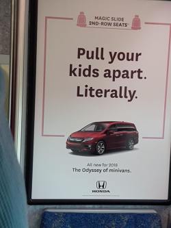 scotchtapeofficial:the new honda odyssey will tear your children limb from limb.