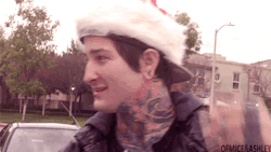  Mitch Lucker of Suicide Silence. 