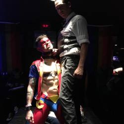 gaycomicgeek:  It was for a charity &amp; a good cause. And oh yeah don’t ask.   www.gaycomicgeek.com www.patreon.com/GayComicGeek #GayComicGeek #gaygeek #gaycosplay