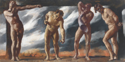 Johann Kluska (1904-1973) Male Nudes, Dantes Inferno
