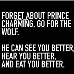 Happiness isn&rsquo;t all fairy tales! 😏 🐺 👀 👂 👅 👄 😋 #wolf #wolves #fairytale #fairytales