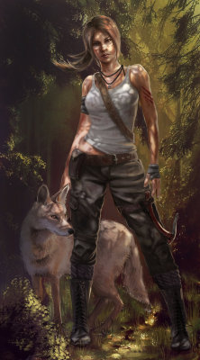 galaxynextdoor:  Tomb Raider by Lisa