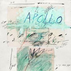 topcat77: Cy Twombly  Apollo and the Artist (1975) 