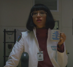 owlire:Dr. Azumi Fujita drinking from a mug that says “I can read your mind and you should be ashamed of yourself” is a big mood