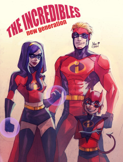 mabychan:  The Incredibles - growing up :3 Flash &lt;3  