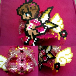 Cardcaptor Sakura cuff I made for edc. 