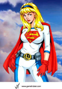 fantasy-scifi:  Supergirl by Garrett Blair by Mythical-Mommy
