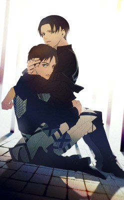 ereri-is-life: -Par-I have received permission from the artist to repost their work. Please DO NOT reproduce their work without proper permission!! { x } 