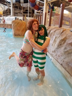 Gwyn and I had a lot of fun being tsuchako today at colossalcon east! Thank you so much Katie and Kelsey for taking pics!