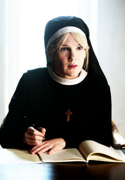 ahorrorstoryfreakshow:  Lily Rabe as Sister Mary Eunice in American Horror Story - Freak Show  - 4x10 Orphans 