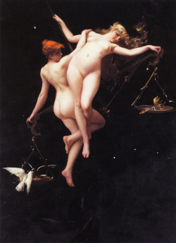theabsolution:  The Balance of the Zodiac (1878) by Luis Ricardo Falero 