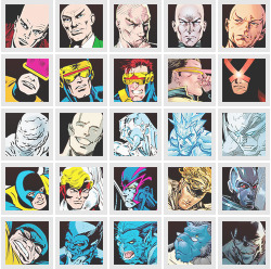 commanderriffraff:  eyesofamaranthine:  X-Men 50th AnniversaryÂ Â± 30 X-Men Through The Decades  LOVE!!!  AWESOME!!!