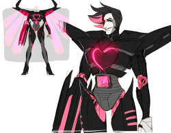 a bunch of people wanted to see mettaton NEO ??? uhreally rough sketches I didnt really feel like cleaning sorrynow Im going to go and never ever ever ever ever draw him again