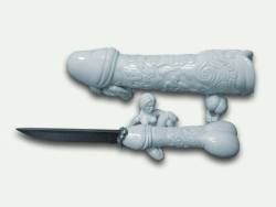 ask-historiareiss:  femmeanddangerous:  Artifact from the secret cabinets of Catherine the Great. Commissioned by her lover Grigory Orlov.  is thAT A DILDO KNIFE 