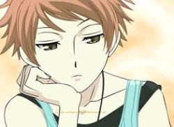 Name: Hikaru Hitachiin Anime: Ouran Highschool Host Club Occupation: First year highschool student - Host Age: 15 As the oldest of the Hitachiin twins, Hikaru is a bit more immature than his brother, Kaoru he is entirely dependant on him. Due to his immat
