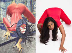 buzzfeed:  We Had Women Photoshopped Into Stereotypical Comic Book Poses And It Got Really Weird 