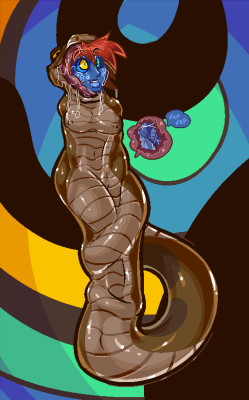 erospertempus:   Made a followup pic to the last Kaa pic for Kaa fans.: V Vore is hard to do….   I am not used to doing vore pieces and I thought I’d try it, not really 100% my thing and this isn’t something I will be doing often. Sorry. 