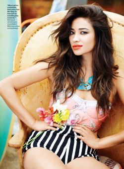 opalescence:  Shay Mitchell for Elle Canada, July ‘13 