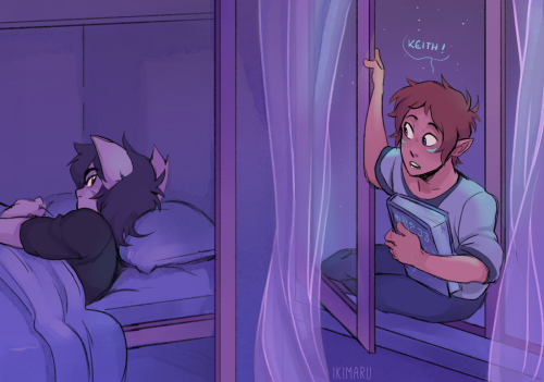 more for the bodyguard Au but this time when they were little 8′)Keith was taken in as a kid and lives in the castle as well 💜  