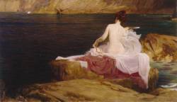 didoofcarthage:  Calypso’s Isle by Herbert Draper c. 1897 oil on canvas Manchester City Galleries 