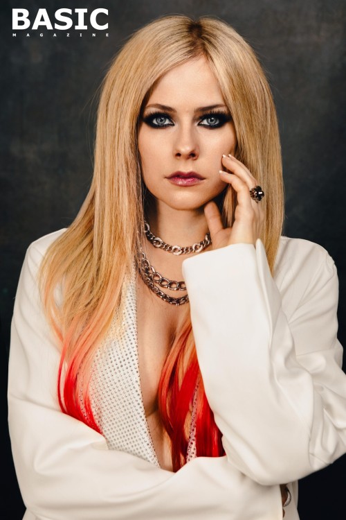 picsforkatherine:Avril Lavigne for Basic Magazine